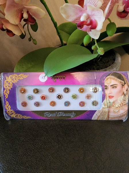 Fancy Bridal Bindis Card 16-20