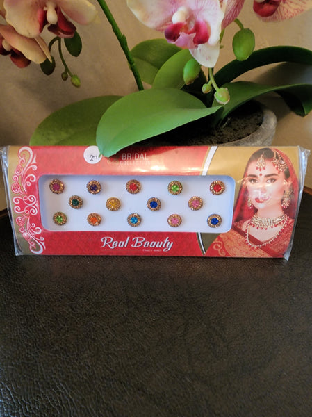 Fancy Bridal Bindis Card 26-30