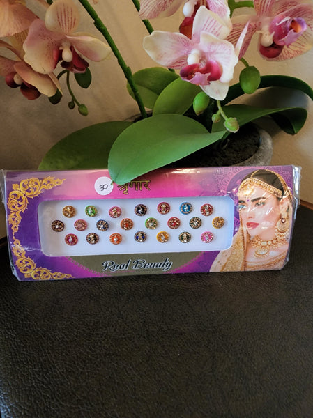 Fancy Bridal Bindis Card 26-30