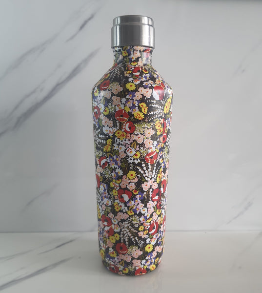 550 ml Stainless Steel Dark Printed Flask (Double Walled)