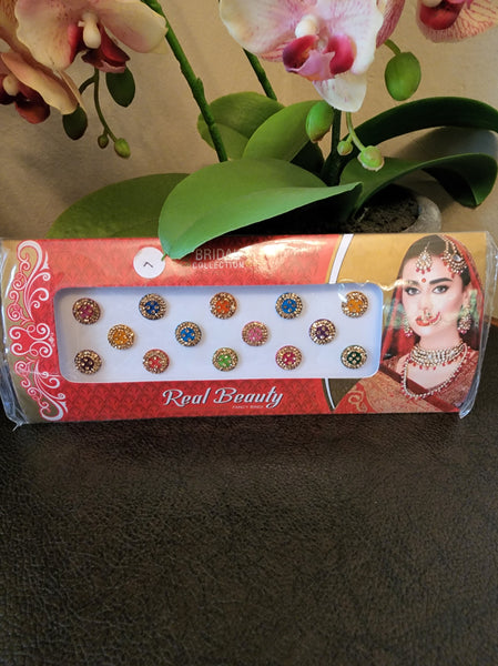 Fancy Bridal Bindis Card 6-10