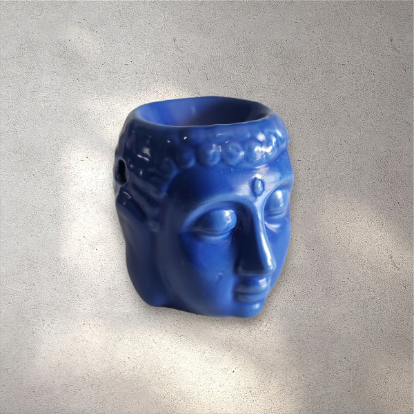 Buddha Head Ceramic Oil Burner