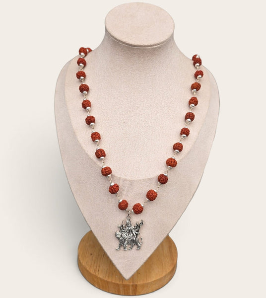 Durga Mata Rudraksha Necklace