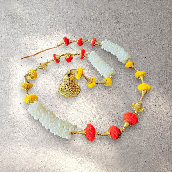 Red and Yellow Bell Garland