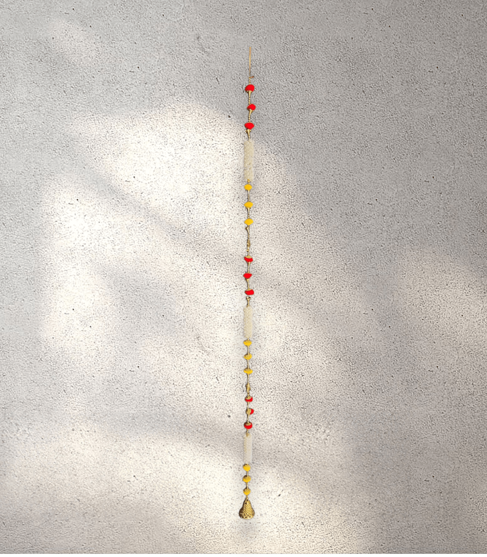 Red and Yellow Bell Garland
