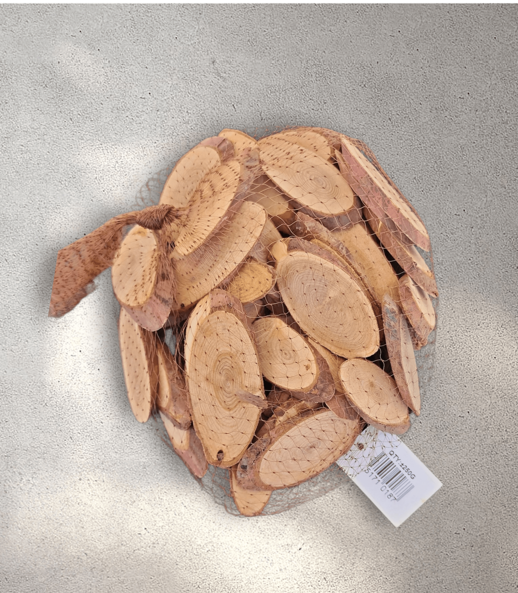 Natural Wooden Slices – Engraving Blanks for Weddings, Events & Crafts (250 g)