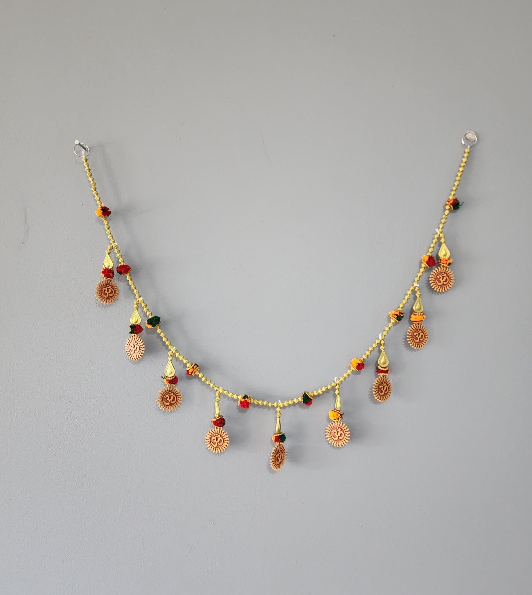 Brown Aum Door Garland