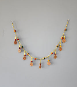 Brown Aum Door Garland