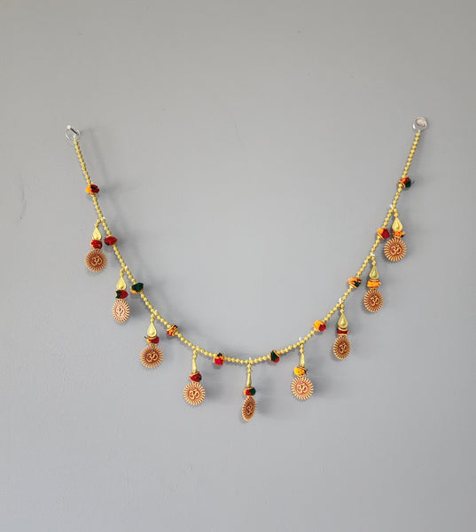 Brown Aum Door Garland