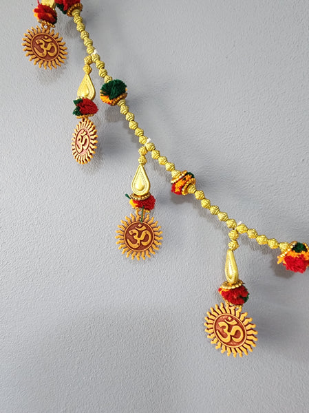 Brown Aum Door Garland