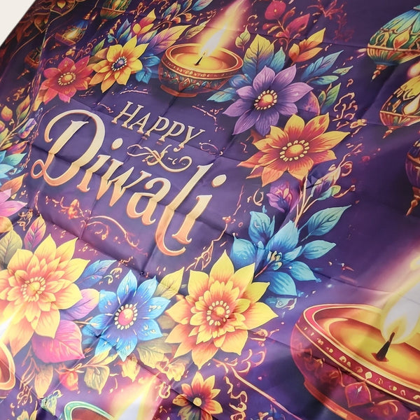 Large Fabric Diwali Banner (2m x 1.5m)