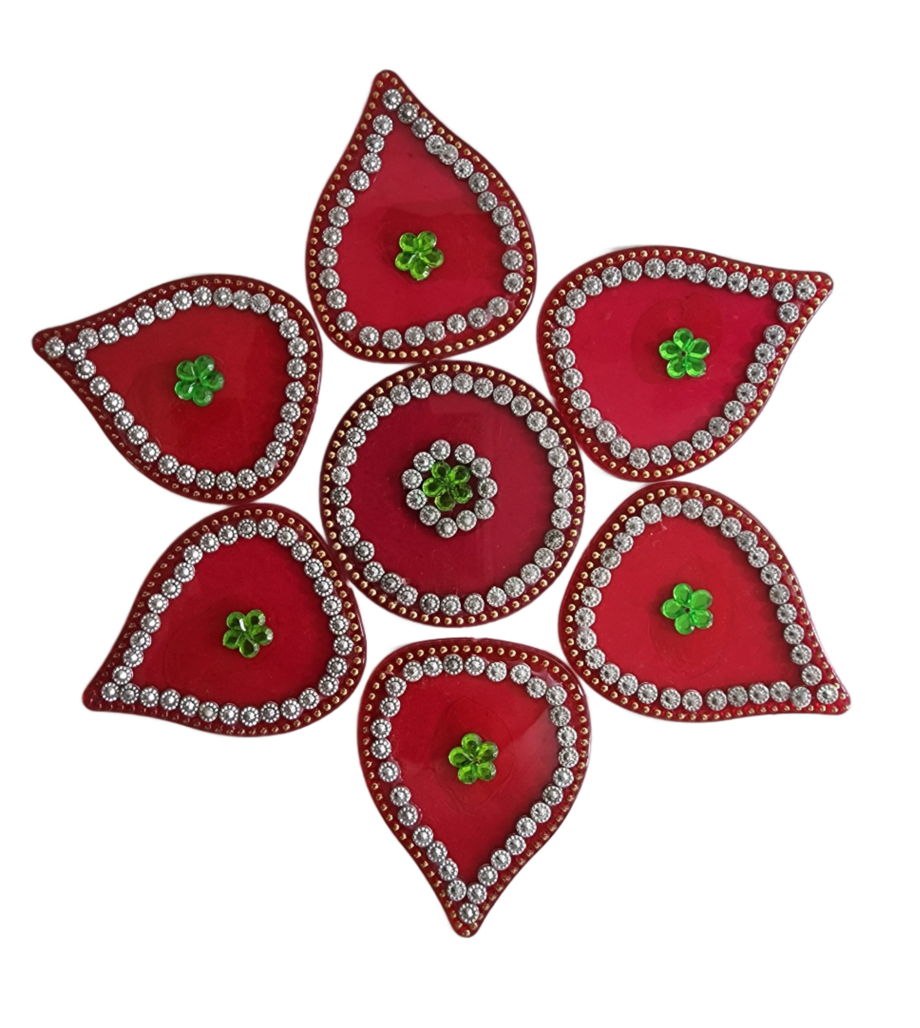 Large Perspex Rangoli Mat - 1