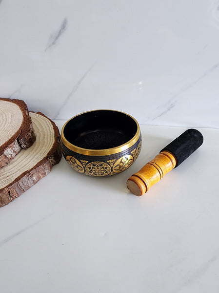 Black Singing Bowl