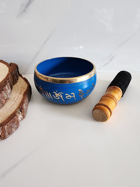 Blue Singing Bowl