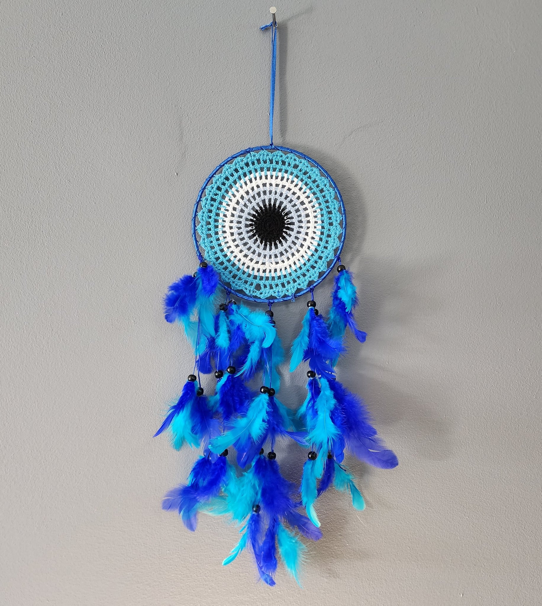 Evil Eye Blue Dream Catcher