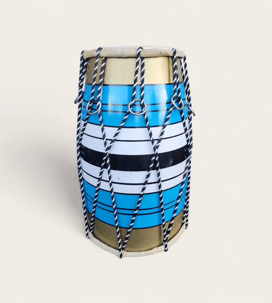 Blue, Gold and White Dholak