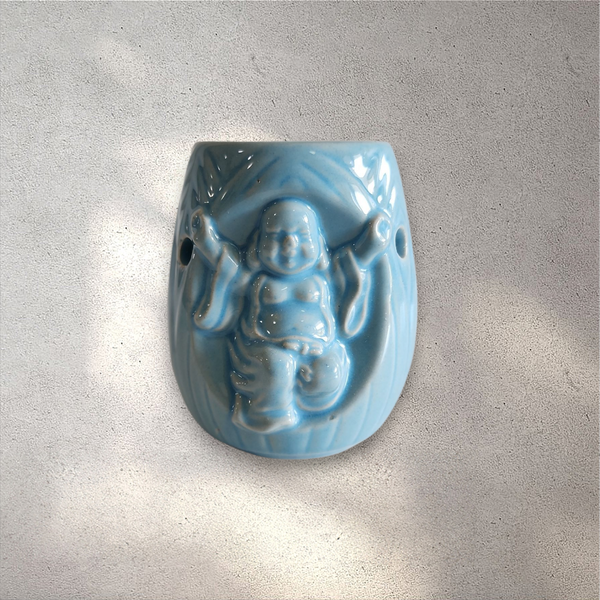 Happy Buddha Ceramic Oil Burner