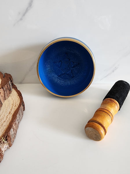 Blue Singing Bowl