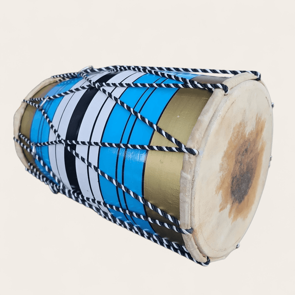 Blue, Gold and White Dholak