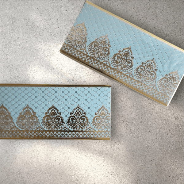 Blue and Gold Envelope (Pack of 10)