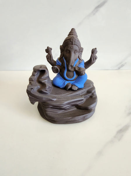 Blue Ganesha Backflow Burner