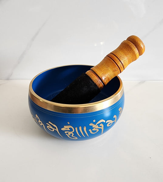 Blue Singing Bowl