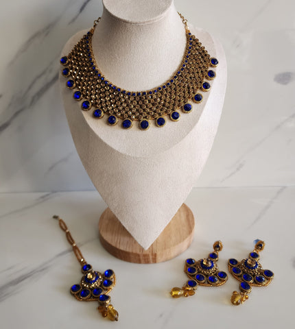 Blue and Gold Soft Set
