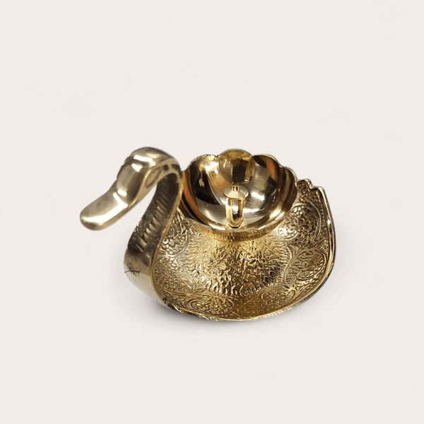 Brass Duck Lamp
