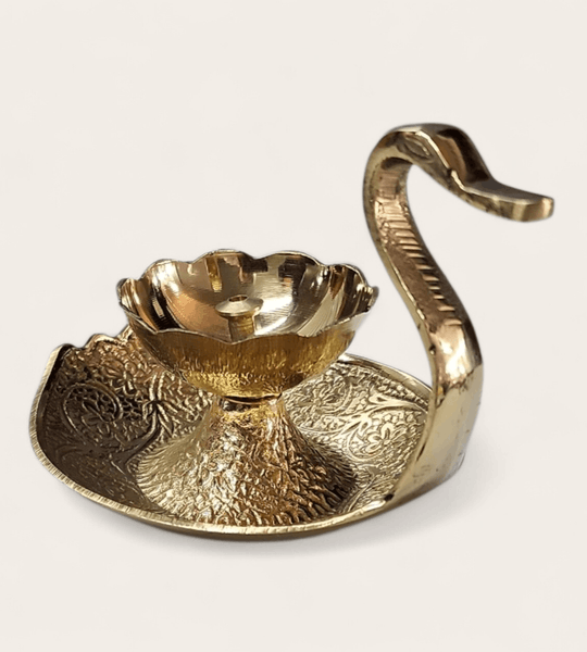 Brass Duck Lamp
