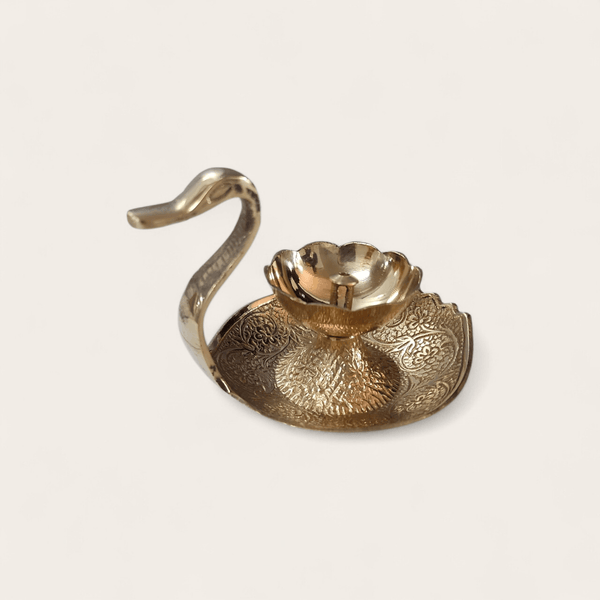 Brass Duck Lamp
