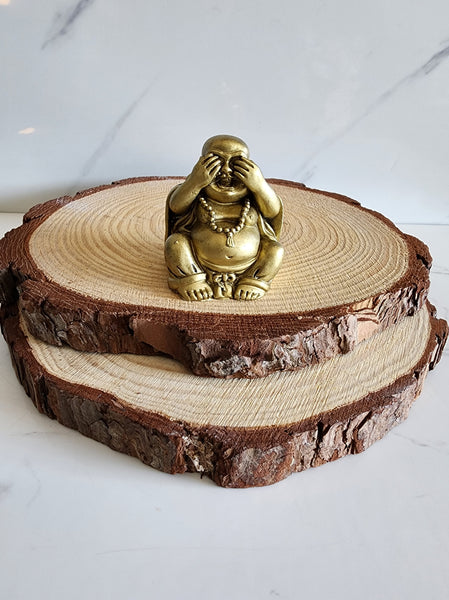 Set of 3 Baby Buddha Statue (Hear No Evil, Speak No Evil, See No Evil)