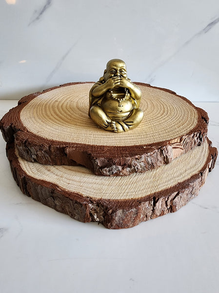 Set of 3 Baby Buddha Statue (Hear No Evil, Speak No Evil, See No Evil)