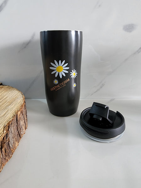 Black Ceramic Aestheticism Coffee Mug