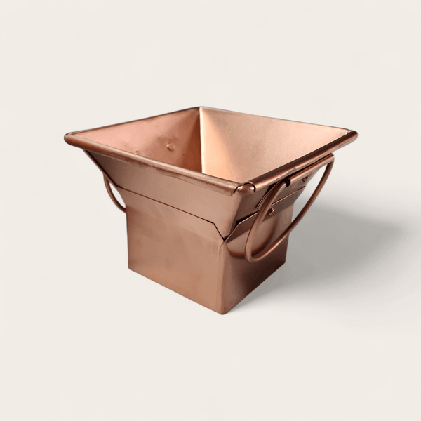 Copper-coloured Hawan Kund