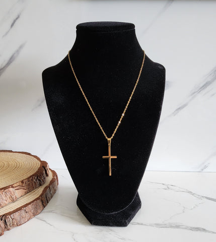 Gold Cross Necklace