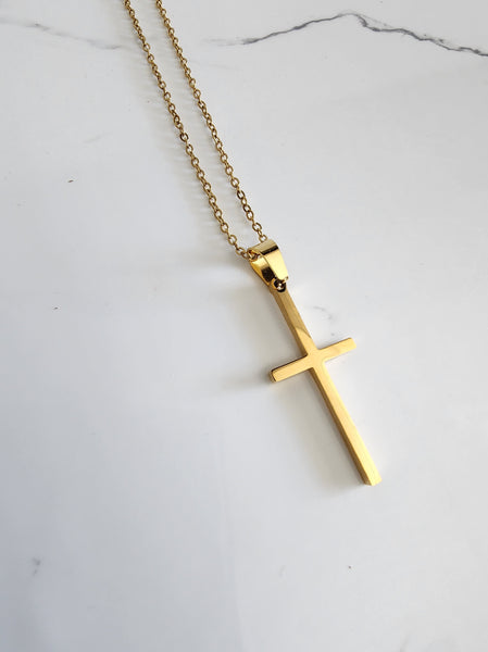 Gold Cross Necklace