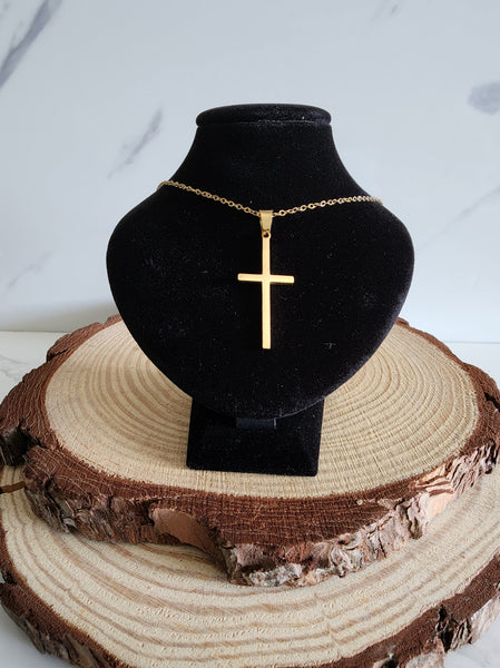Gold Cross Necklace
