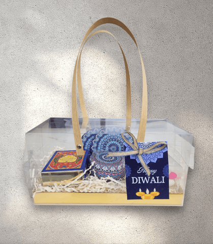 Dark Blue Mandala Aura Diwali Gift Set