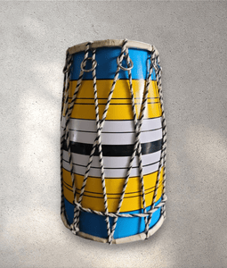 Yellow and Blue Dholak