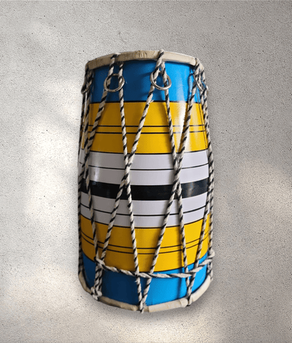 Yellow and Blue Dholak