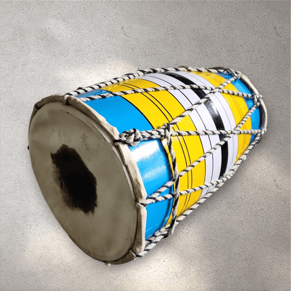 Yellow and Blue Dholak