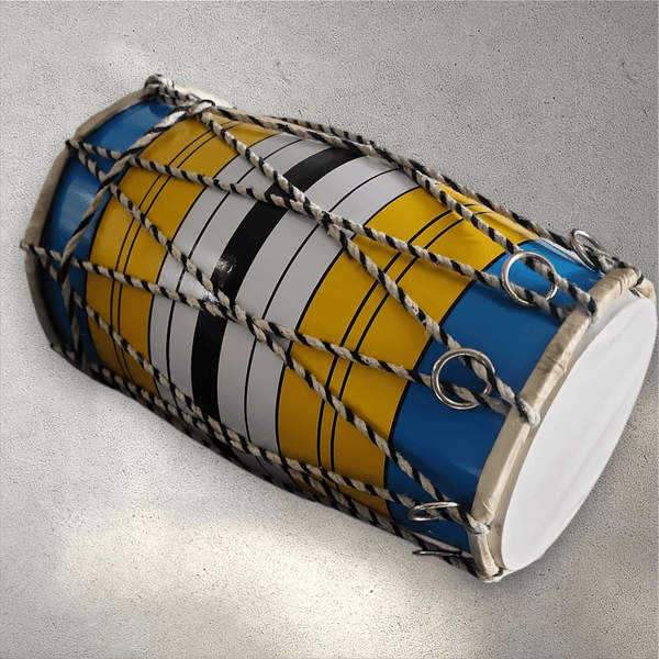 Yellow and Blue Dholak