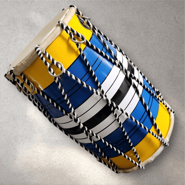 Yellow and Blue Dholak