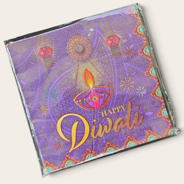 Happy Diwali Serviettes (Pack of 20)