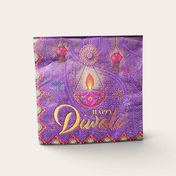 Happy Diwali Serviettes (Pack of 20)