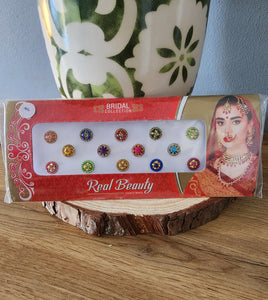 Fancy Bridal Bindis Card 46-52