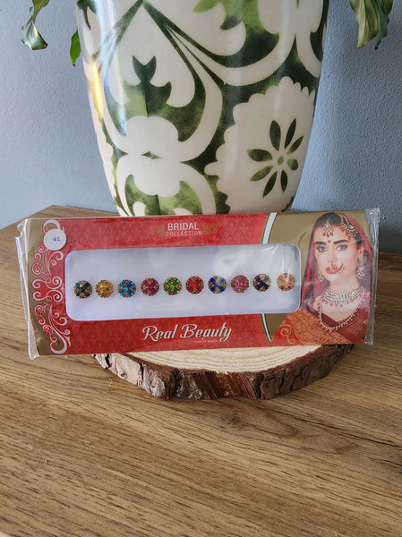 Fancy Bridal Bindis Card 41-45