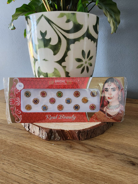 Fancy Bridal Bindis Card 46-52