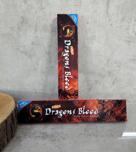 Puja Dragon's Blood Glitter Incense Sticks