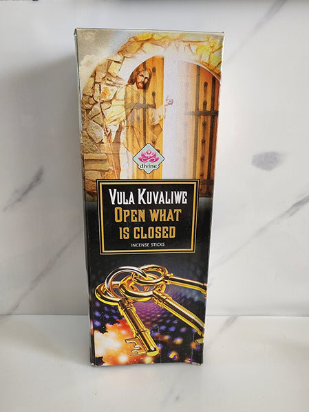Vula Kuvaliwe (Open What Is Closed) Incense Sticks
